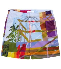 Men's Miami Beach Tower 1 Swim Trunks