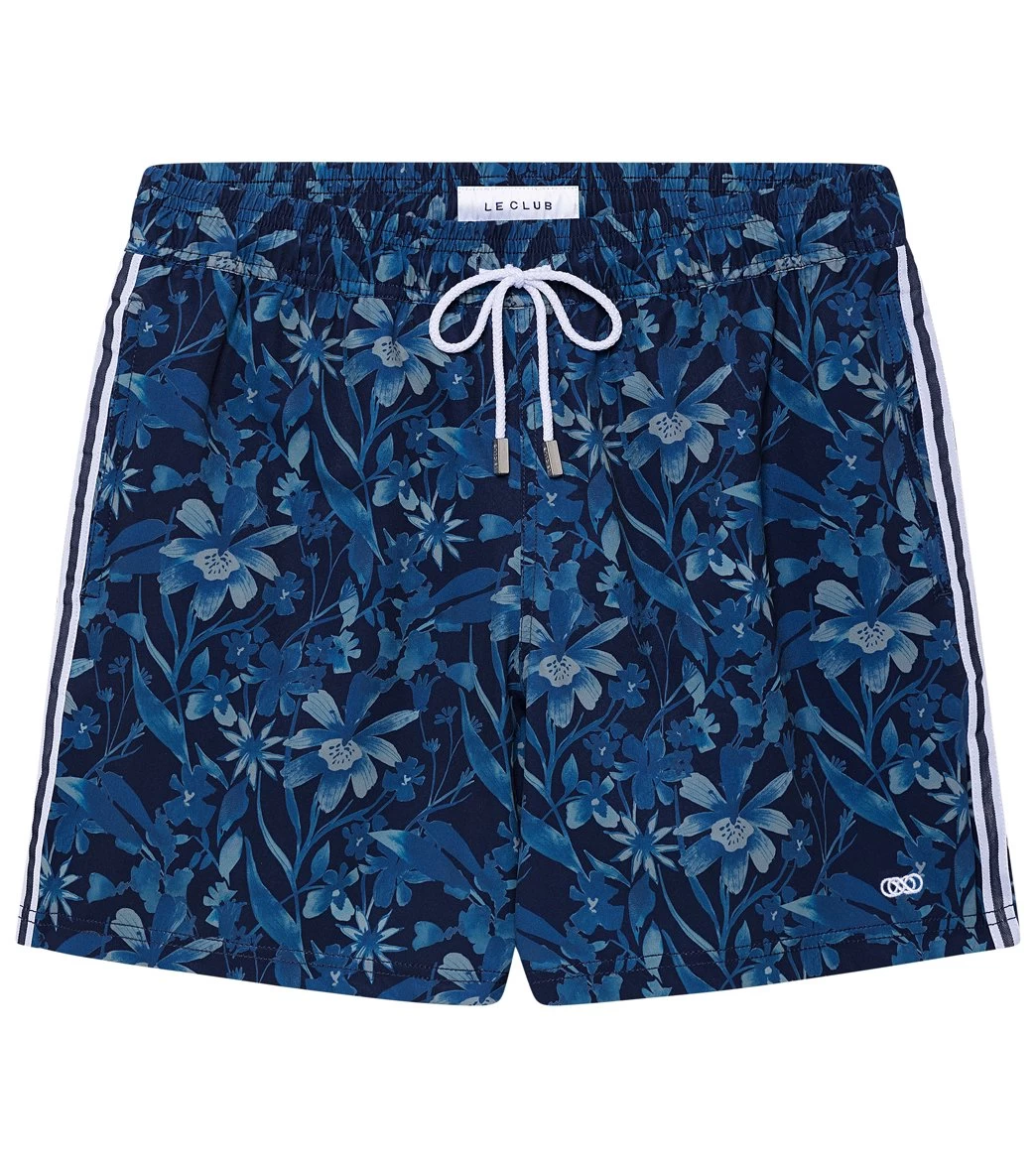 Men's Indigo Stretch Swim Trunks