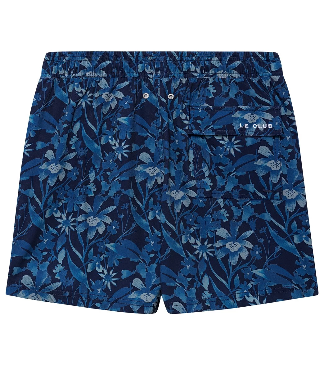 Men's Indigo Stretch Swim Trunks - Image 2