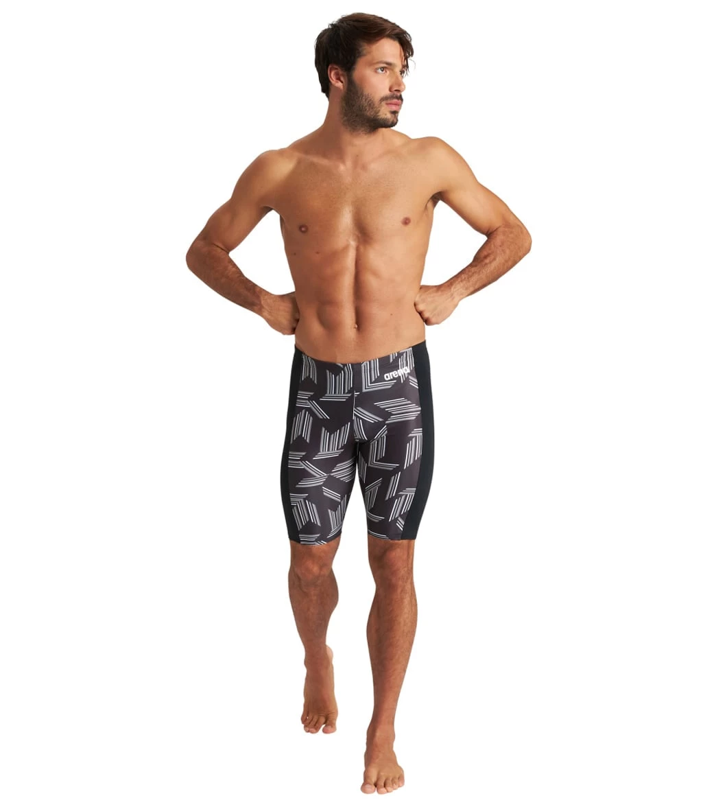 Arena Men's Puzzled Jammer Swimsuit - Image 3