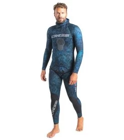 CRESSI 3.5mm Tokugawa Open Cell Hooded Two Piece Wetsuit