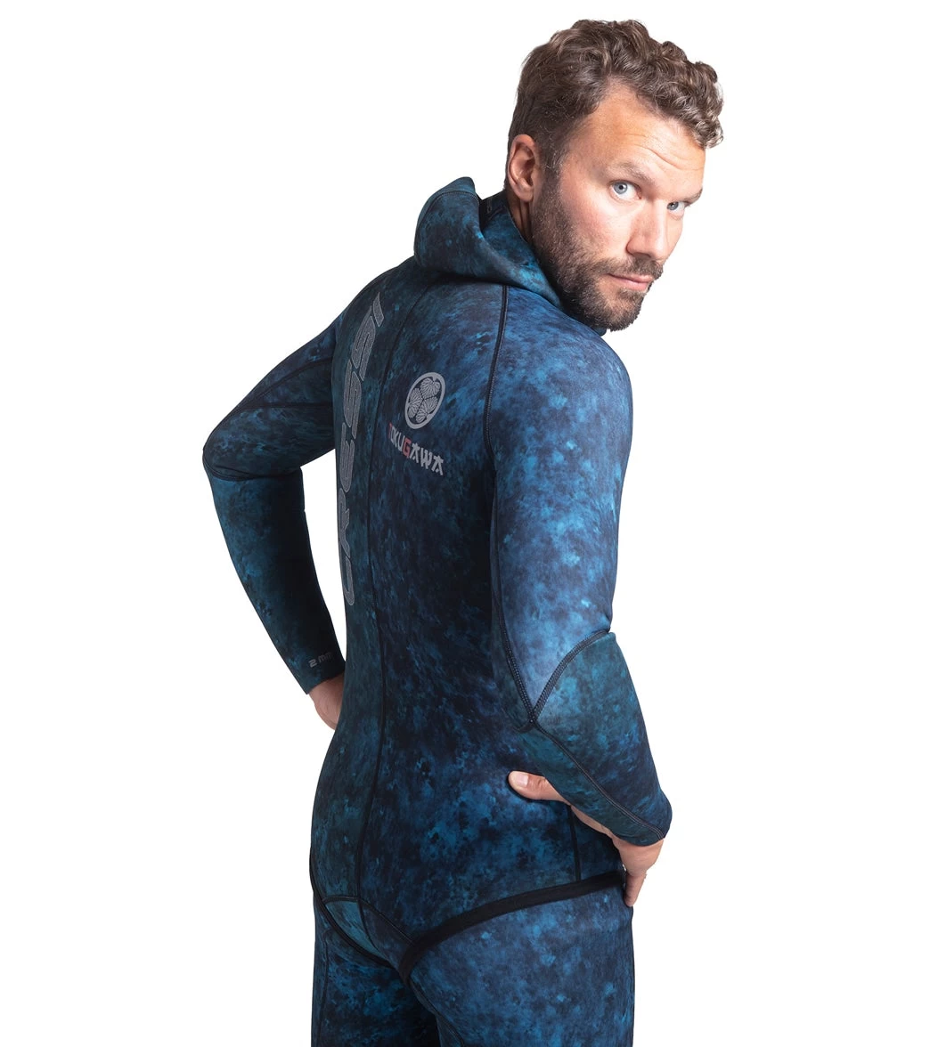 CRESSI 3.5mm Tokugawa Open Cell Hooded Two Piece Wetsuit - Image 2