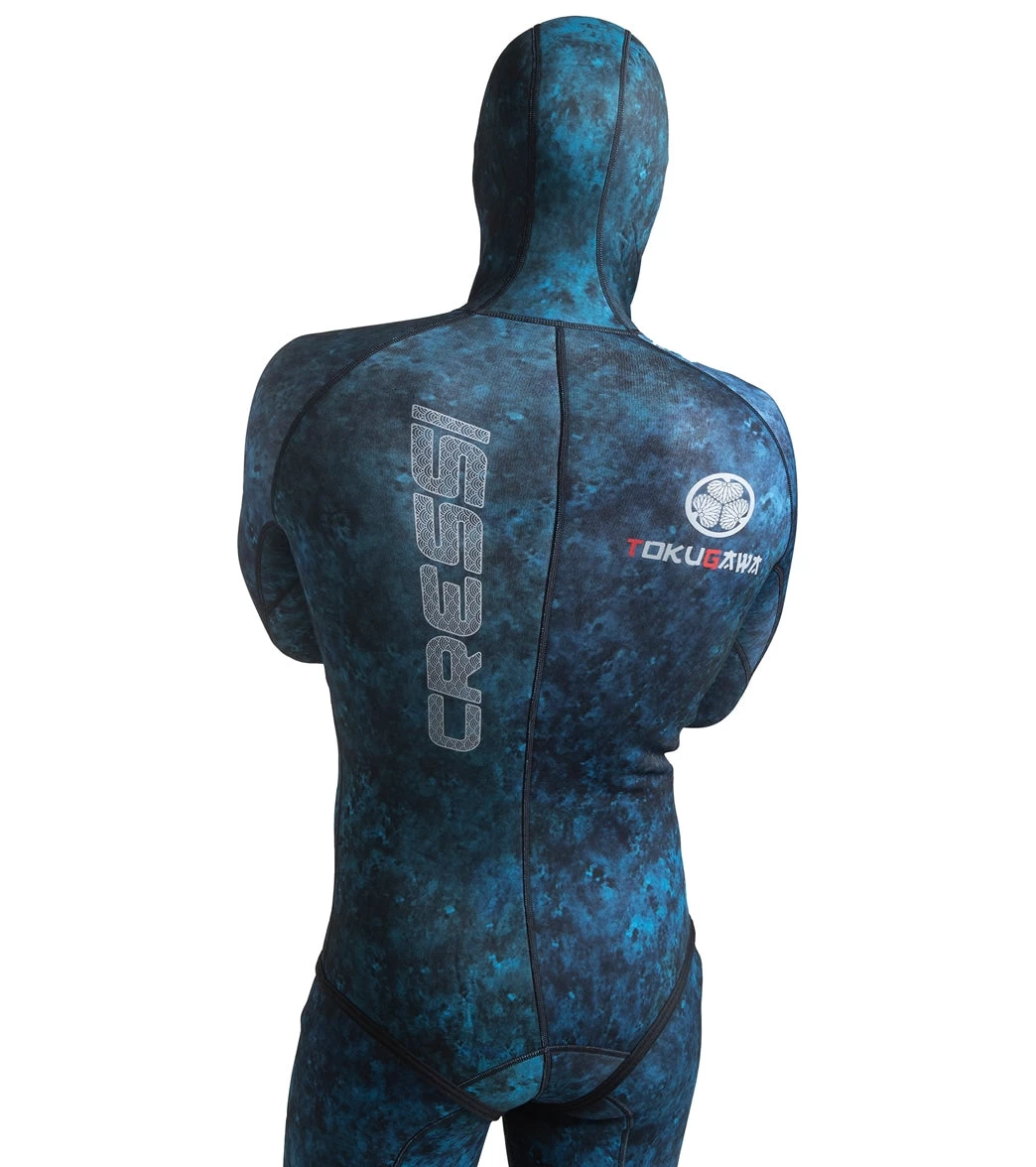 CRESSI 3.5mm Tokugawa Open Cell Hooded Two Piece Wetsuit - Image 3