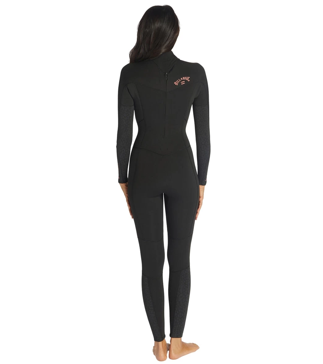 Billabong Women's 4/3mm Synergy Chest Zip Fullsuit Wetsuit - Image 2