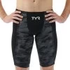TYR Men's Shockwave High Waist Camo Jammer Tech Suit Swimsuit