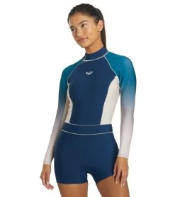 Women's 1.5mm Roxy Rise Qlock Long Sleeve Springsuit Wetsuit