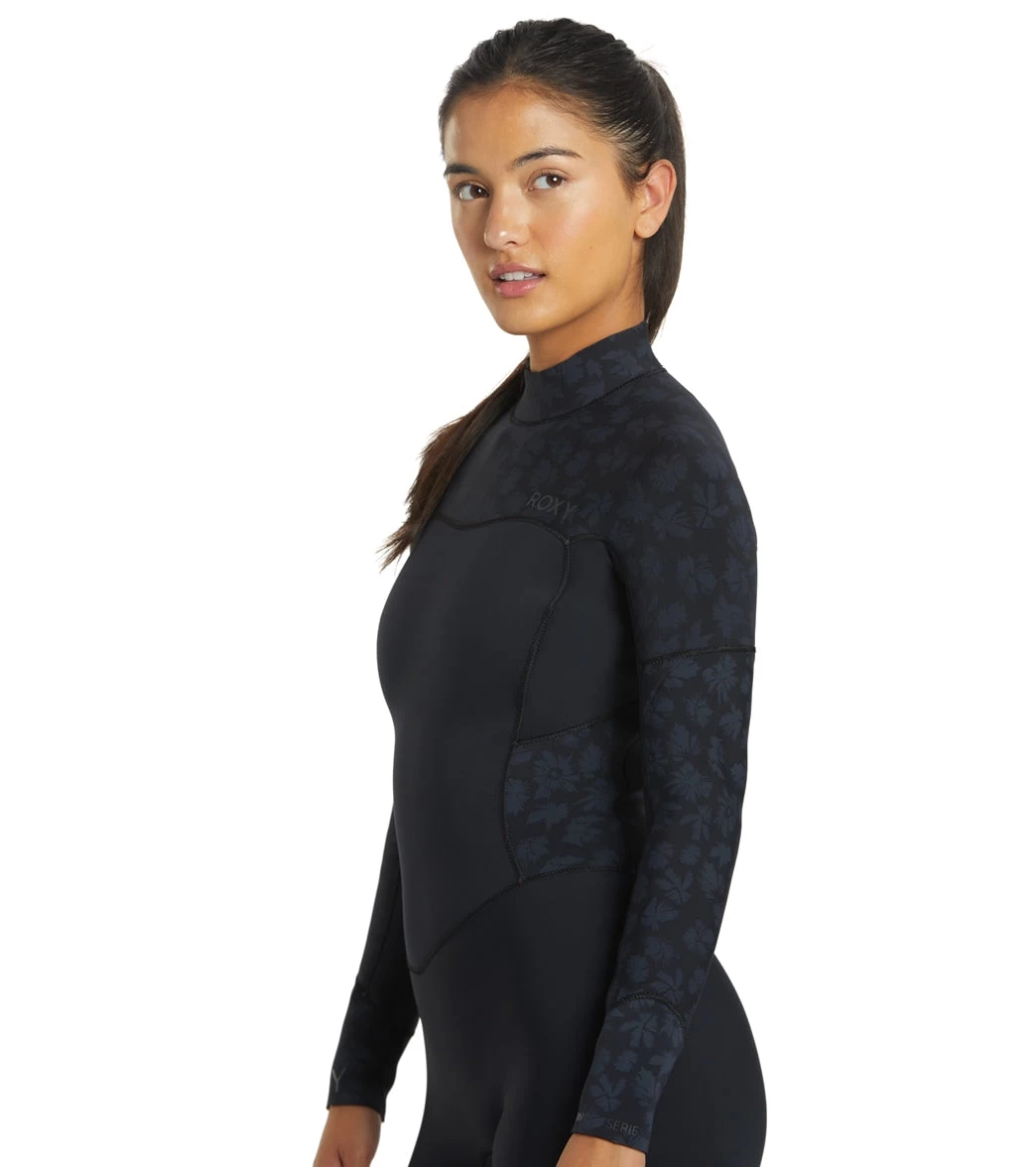 Roxy Women's 3/2mm Swell Series GBS Back Zip Fullsuit Wetsuit - Image 6