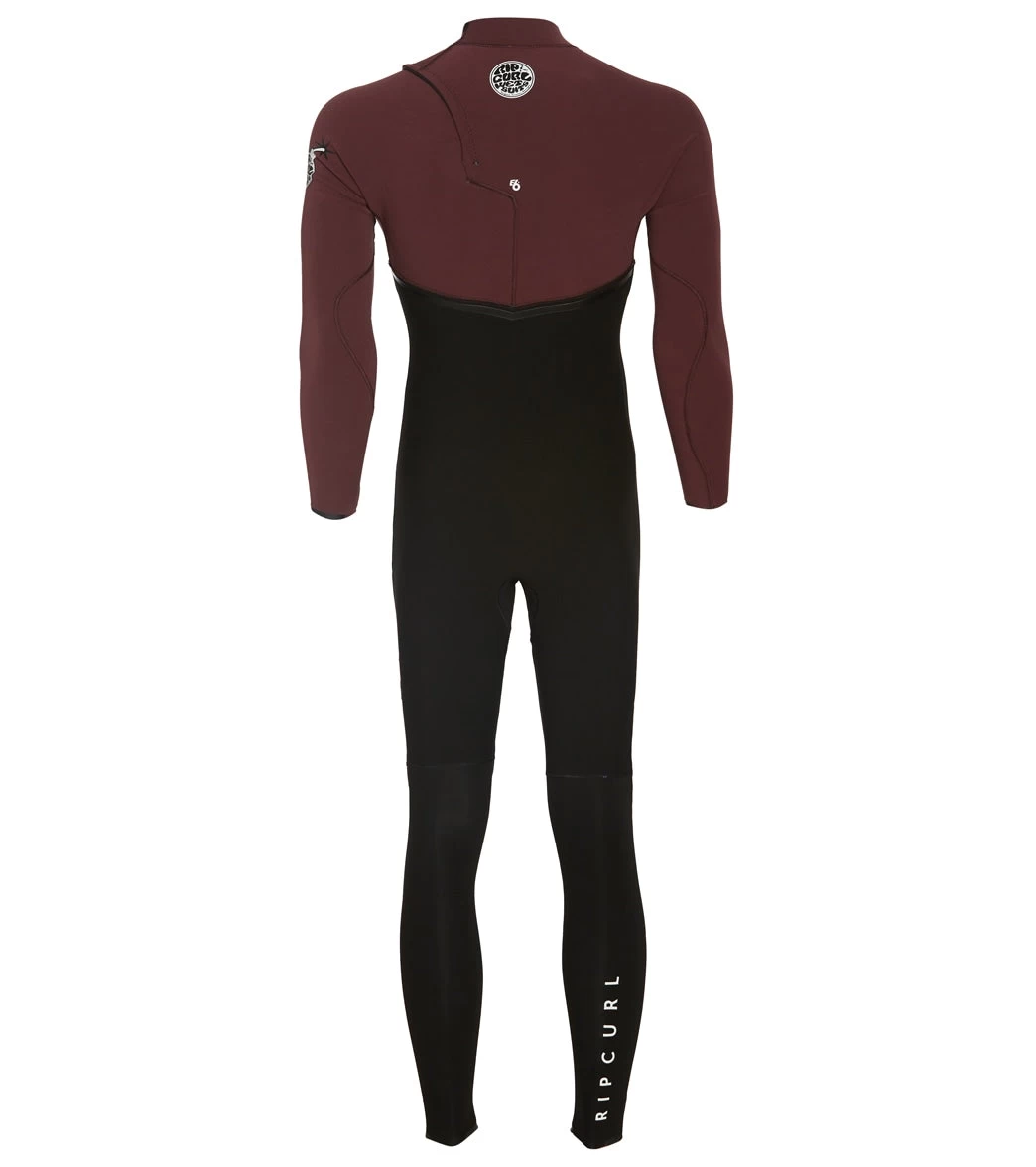 Rip Curl Men's 3/2mm E-Bomb Long Sleeve Chest Zip Fullsuit Wetsuit - Image 2