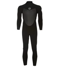 Rip Curl Men's 4/3mm Flashbomb Long Sleeve Back Zip Fullsuit Wetsuit