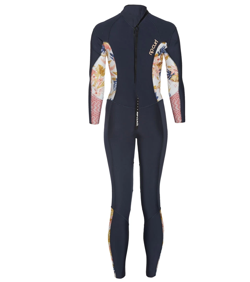 Rip Curl Women's 5/3mm Dawn Patrol Long Sleeve Back Zip Fullsuit Wetsuit - Image 2