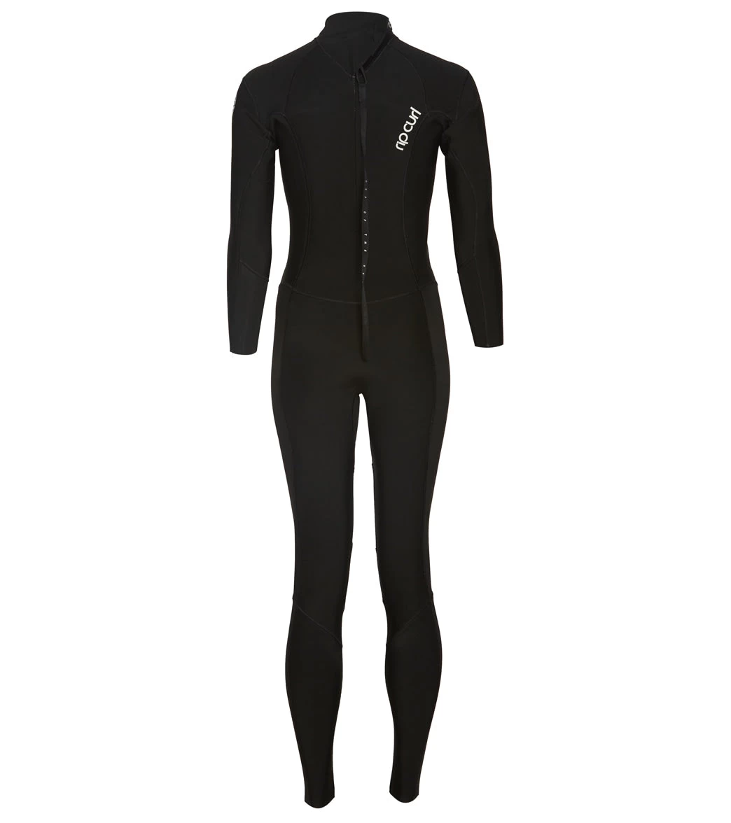 Rip Curl Women's 3/2mm Dawn Patrol Long Sleeve Back Zip Fullsuit Wetsuit - Image 2