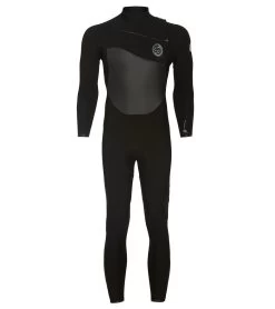 Rip Curl Men's 4/3mm Flashbomb Long Sleeve Chest Zip Fullsuit Wetsuit