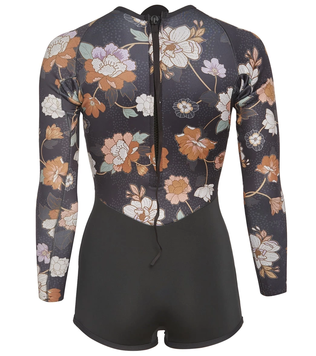 Rip Curl Women's 1mm G-Bomb Long Sleeve Boyleg Springsuit Wetsuit - Image 2