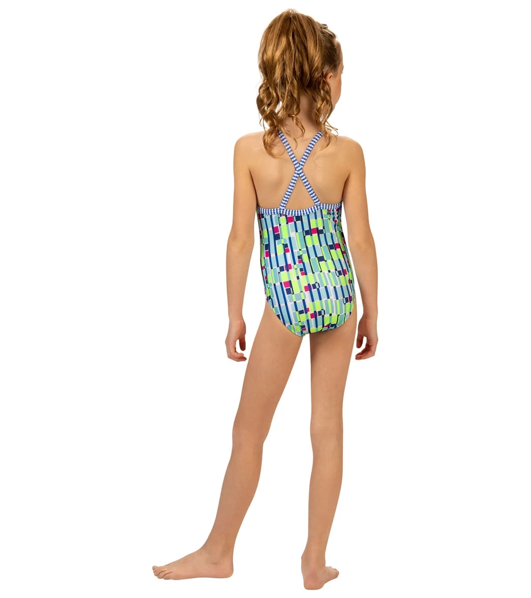 Girls' Uptown One Piece Swimsuit (Big Kid) - Image 4
