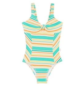 Seafolly Girls' Tropical Nights One Piece Swimsuit (Big Kid)