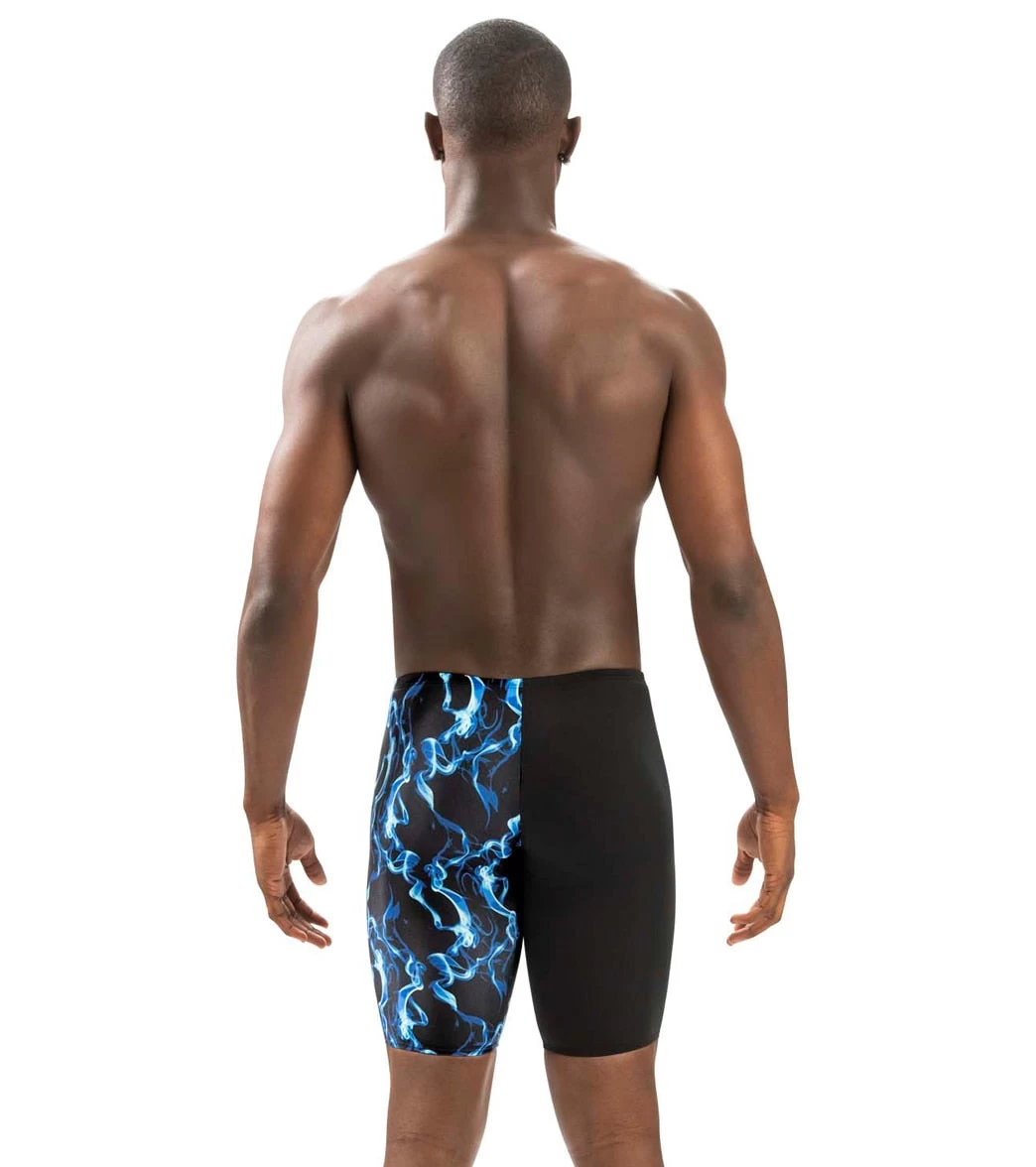 Men's Reliance Vapor Print Spliced Jammer Swimsuit - Image 2
