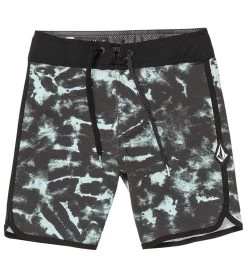 Volcom Boys' Mod Stone Stripe Board Shorts (Toddler, Little Kid)