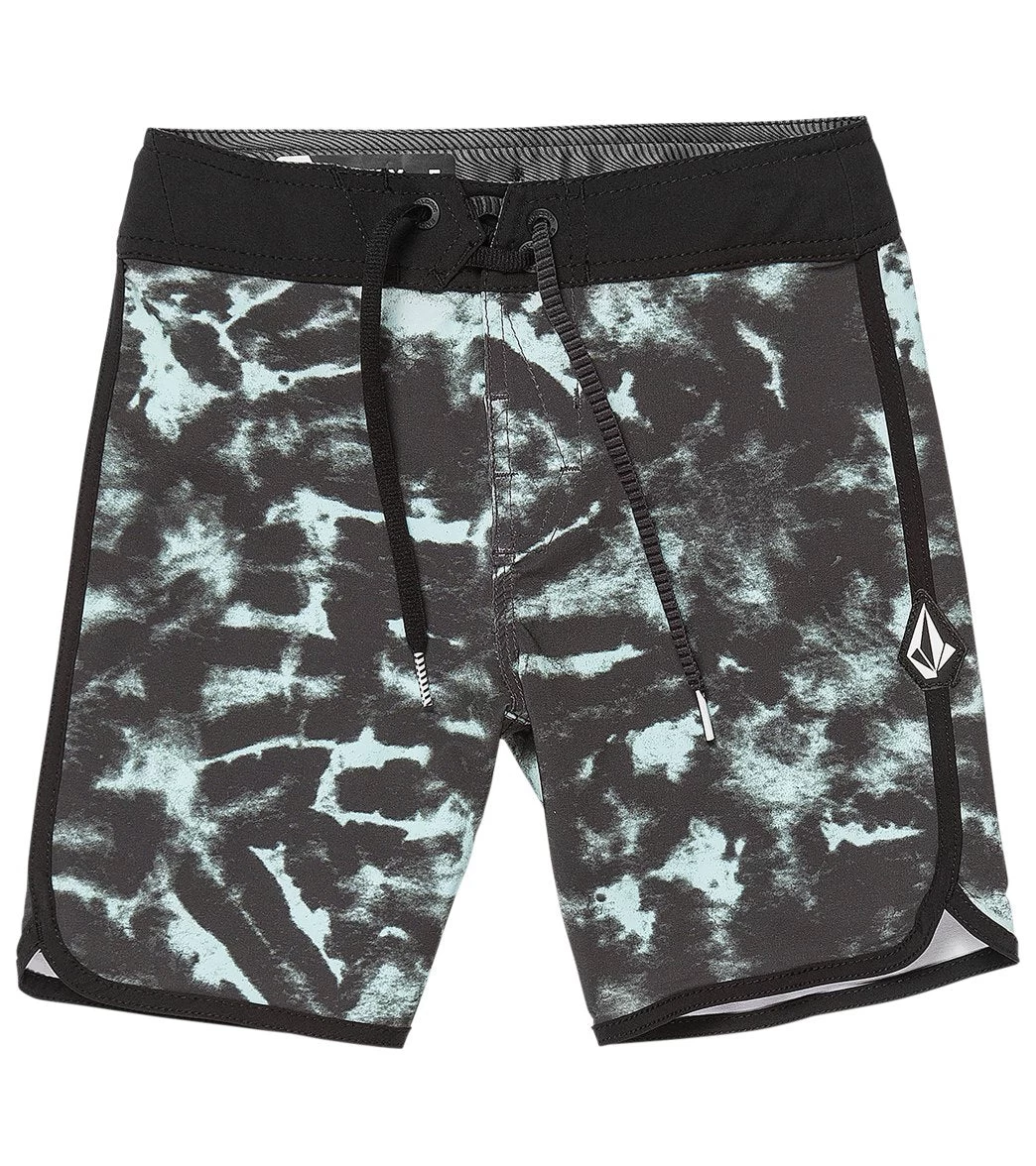 Volcom Boys' Mod Stone Stripe Board Shorts (Toddler, Little Kid)