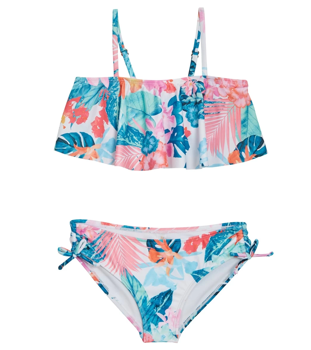 Girls' Sunny Isles Lanai Two Piece Bikini Set (Big Kid)