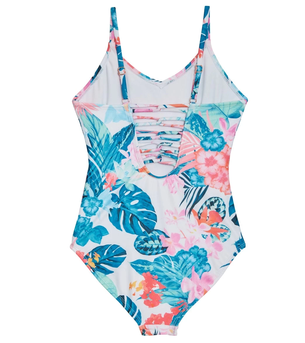 Girls' Sunny Isles Norie One Piece Swimsuit (Big Kid) - Image 2