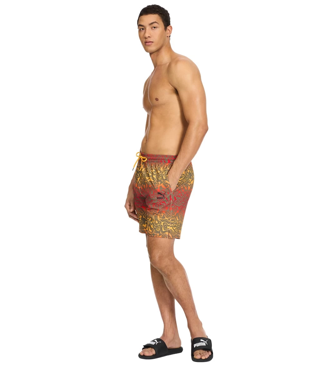 Puma Men's 7" Novelty Swim Trunks - Image 3