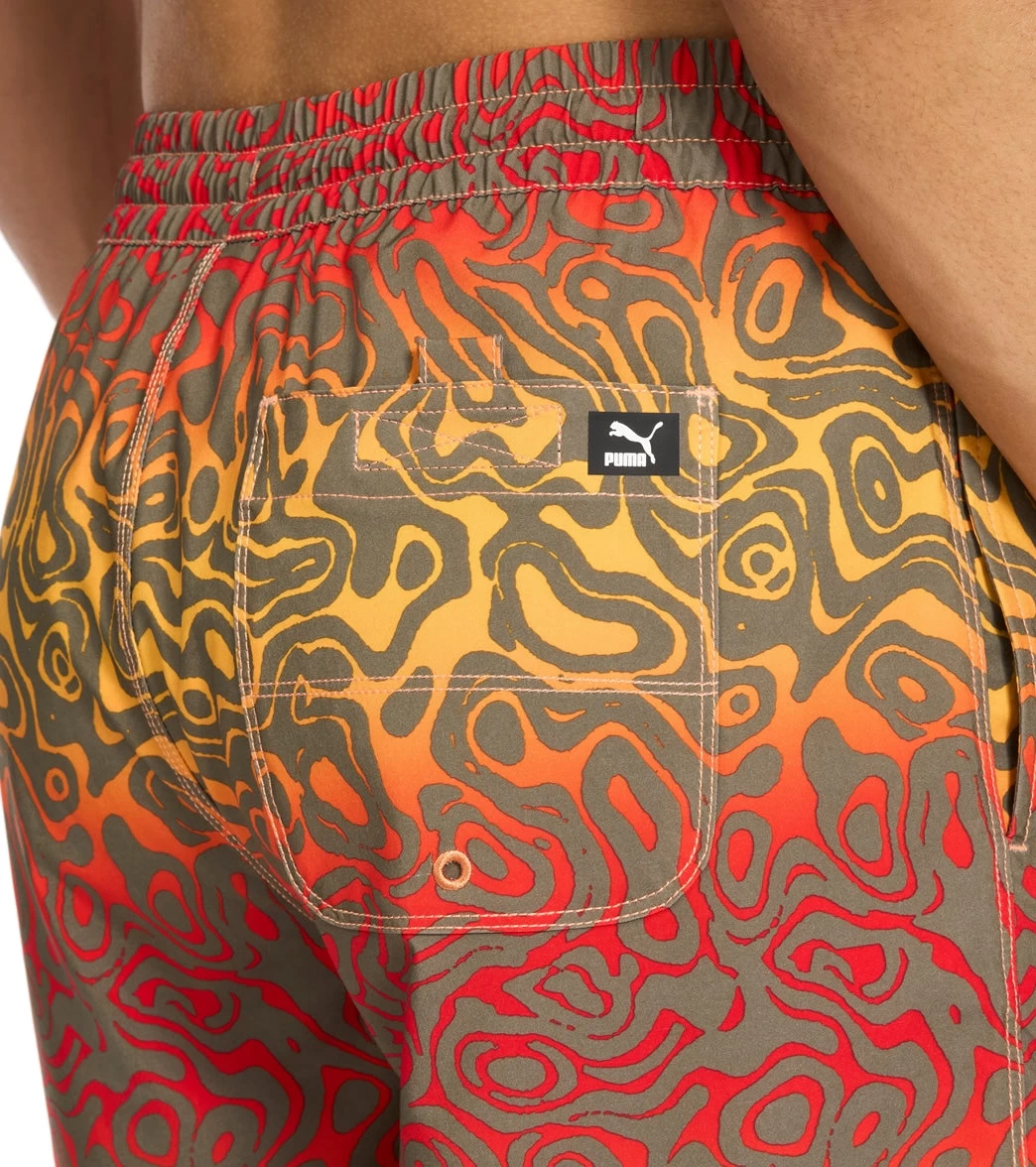 Puma Men's 7" Novelty Swim Trunks - Image 4
