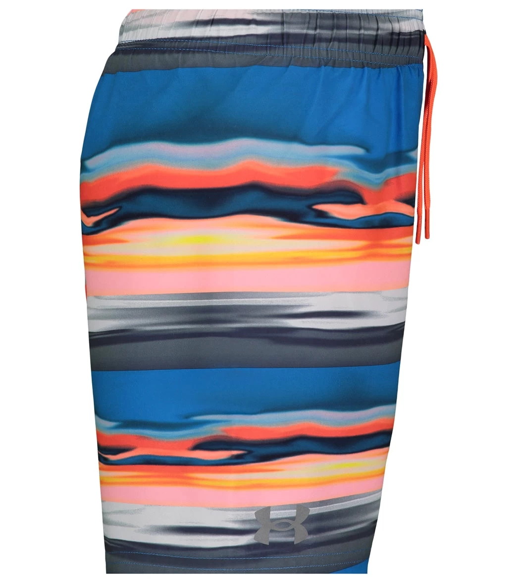 Under Armour Boys' UA Serenity Stripe Volley Shorts (Big Kid) - Image 3