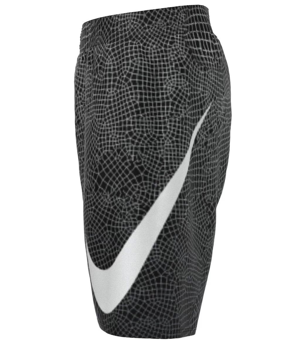 Nike Boys' Grid Swoosh Swim Trunks (Big Kid) - Image 2