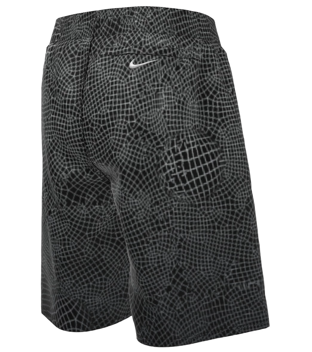 Nike Boys' Grid Swoosh Swim Trunks (Big Kid) - Image 3