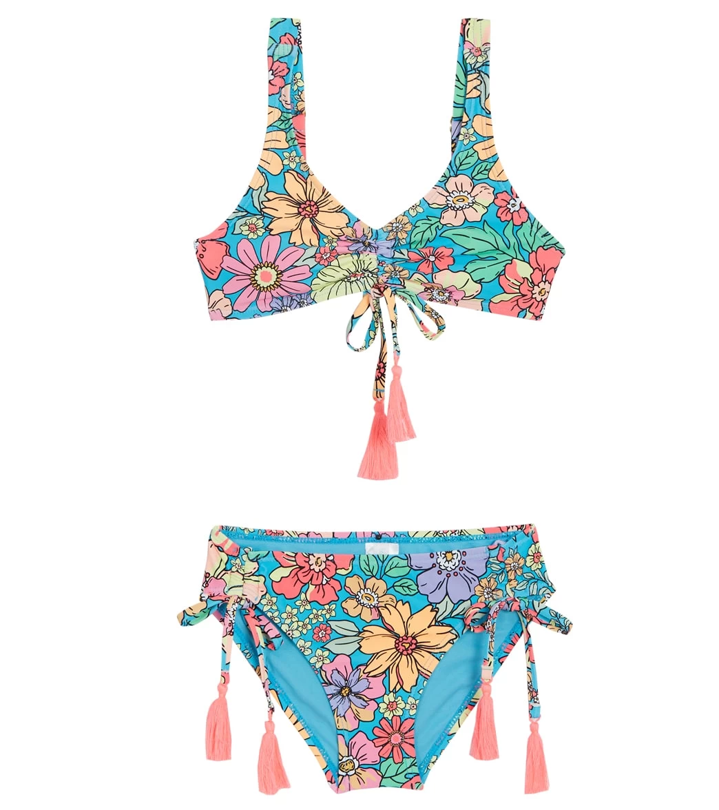 Girls' Mod Squad Two Piece Bikini Set (Big Kid)