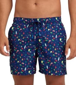 Arena Men's 16" Allover Beach Boxer Swim Trunks
